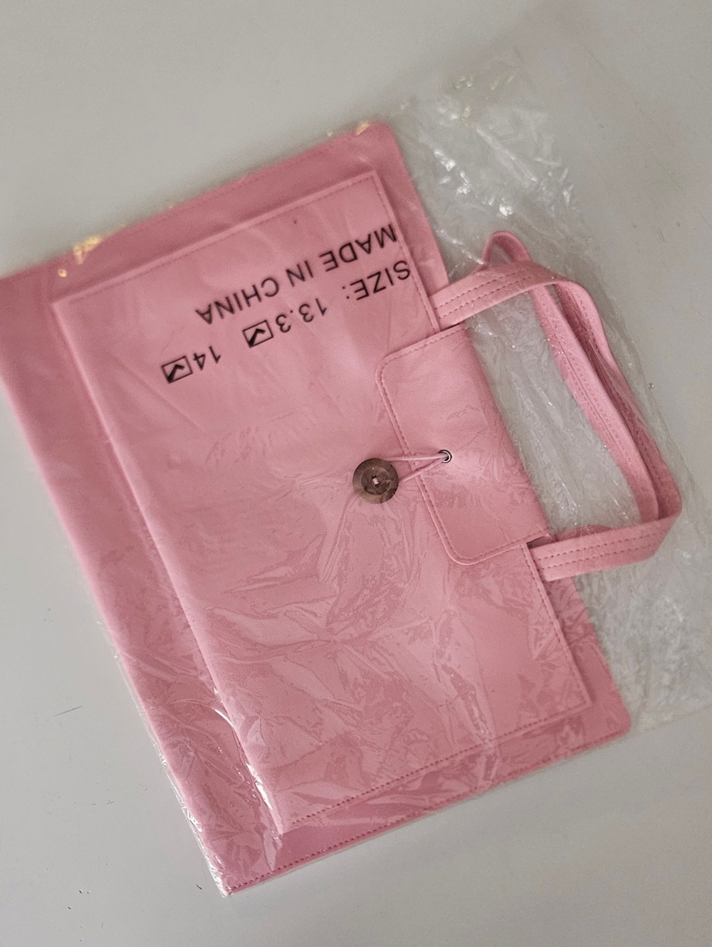 NWT PlusFeel Pink Laptop Case